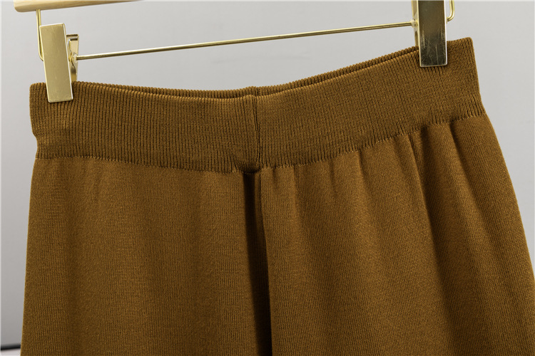 Wide leg pants 3pcs set for women