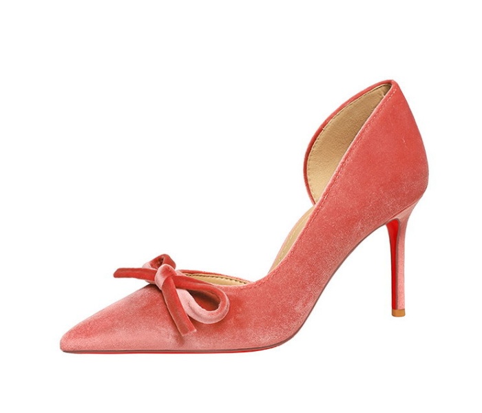 European style shoes pointed high-heeled shoes for women