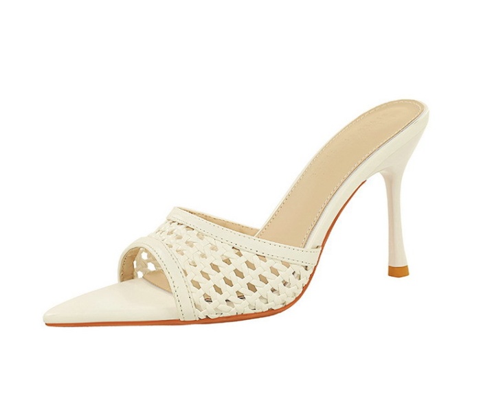 Open toe European style sandals all-match slippers for women