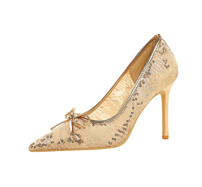 Sexy banquet lazy shoes sequins decoration shoes