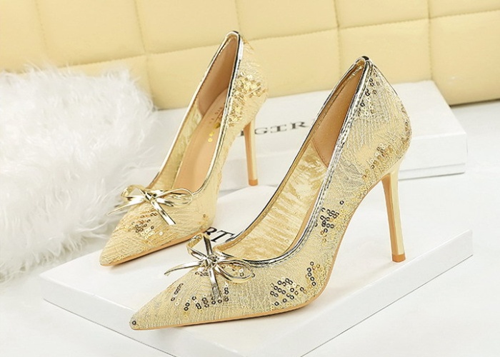 Sexy banquet lazy shoes sequins decoration shoes