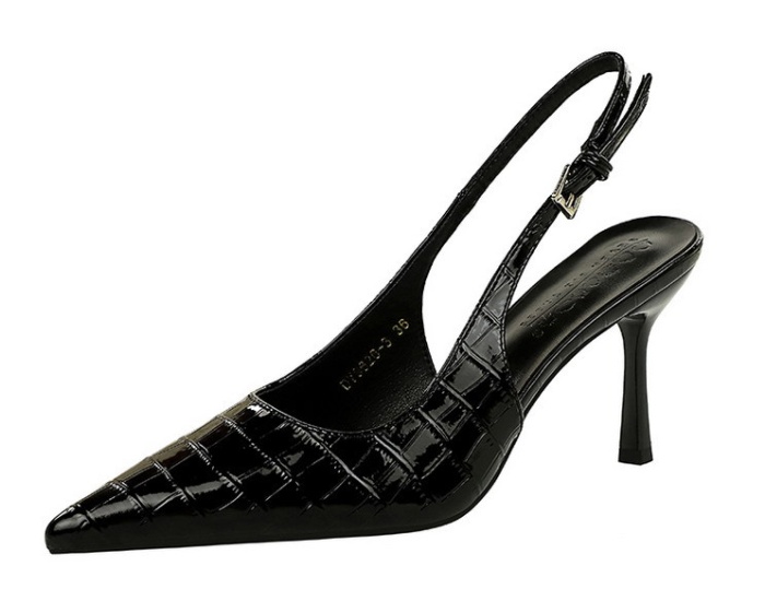 Sexy pointed banquet European style stilettos for women