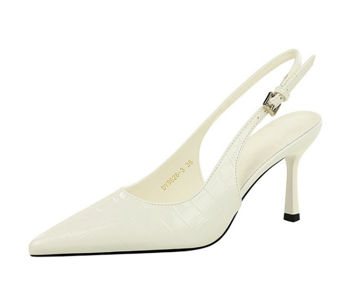 Sexy pointed banquet European style stilettos for women