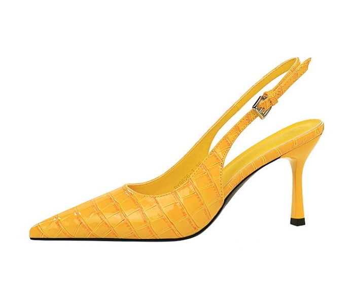 Sexy pointed banquet European style stilettos for women