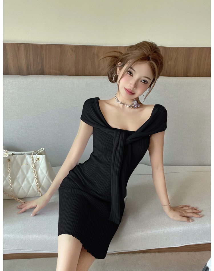 Summer strapless T-back wear dress for women