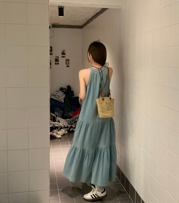Cake loose dress vacation long dress for women