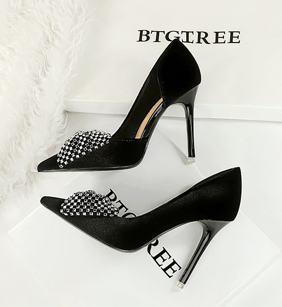 Bow Korean style lazy shoes pointed shoes for women
