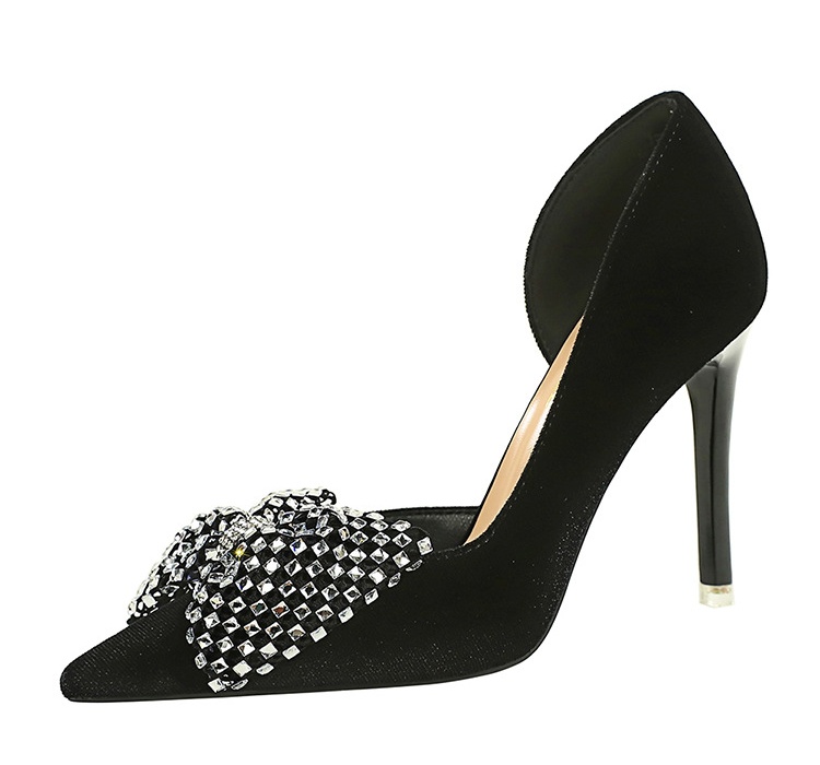 Bow Korean style lazy shoes pointed shoes for women