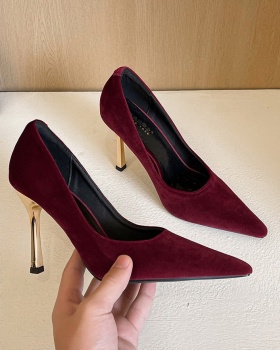 Fashion lazy shoes European style stilettos for women