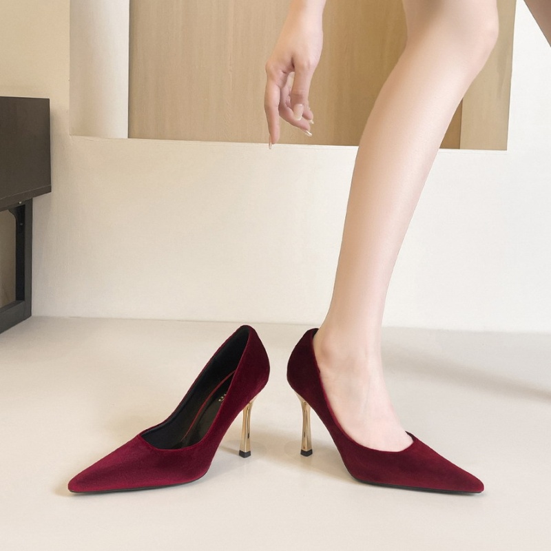 Fashion lazy shoes European style stilettos for women