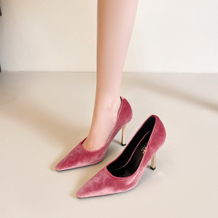 Fashion lazy shoes European style stilettos for women