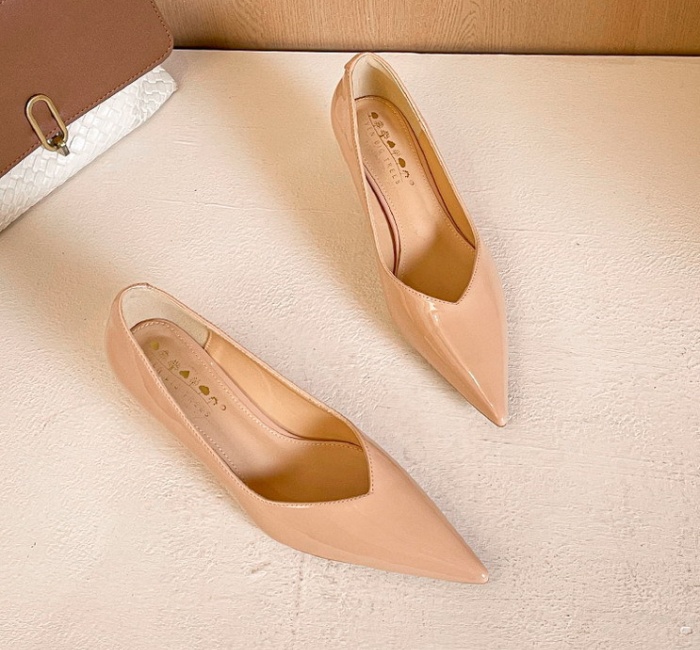 Simple profession footware low all-match lazy shoes