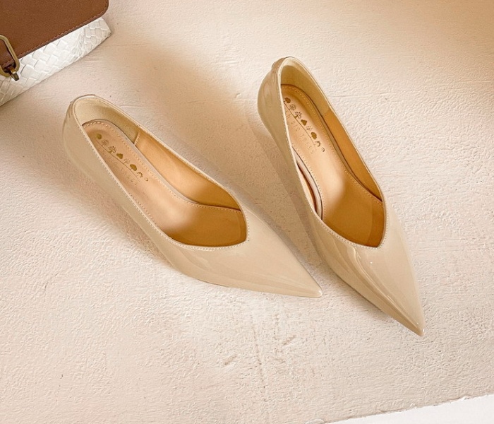 Simple profession footware low all-match lazy shoes