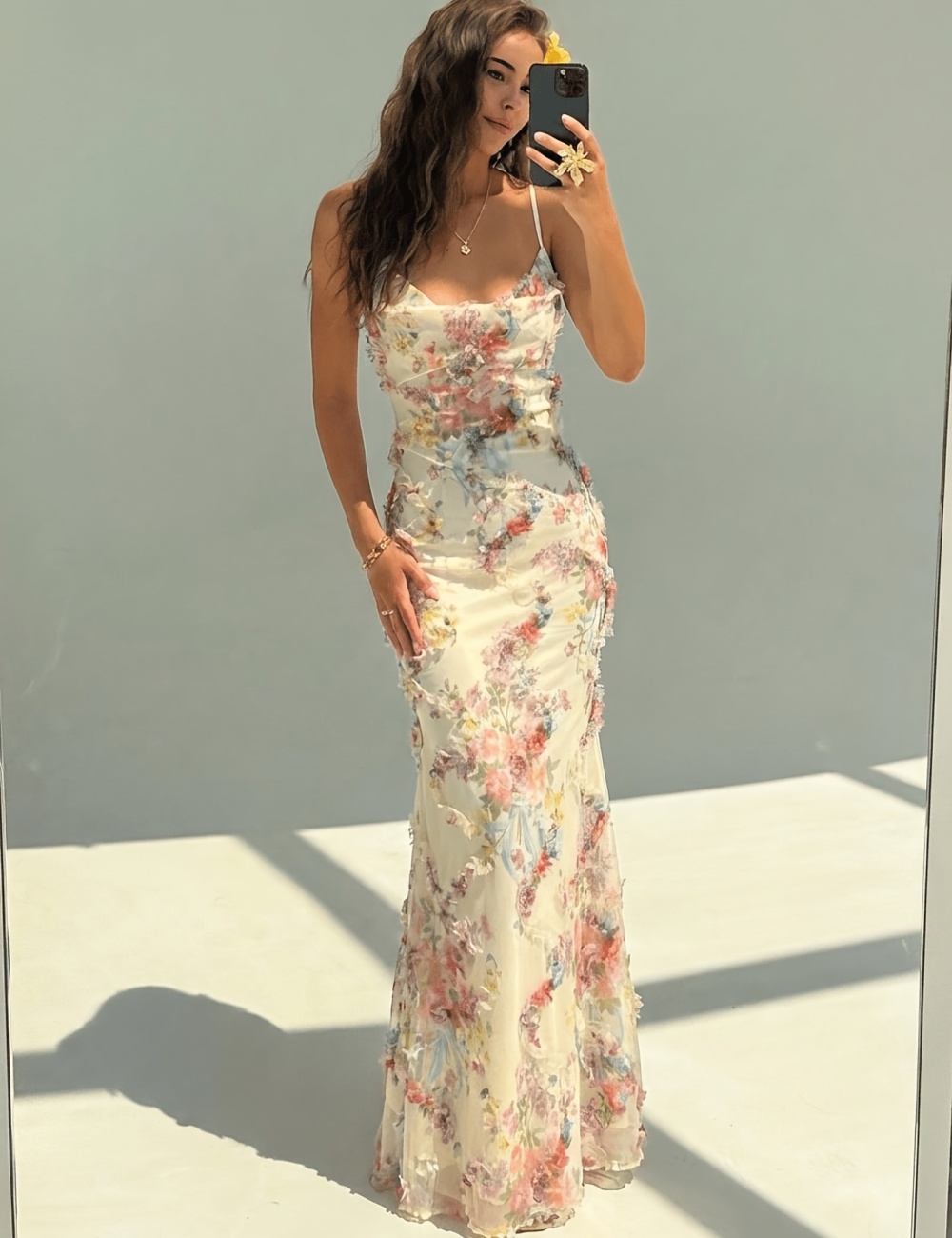 Summer sling elegant mermaid long dress for women