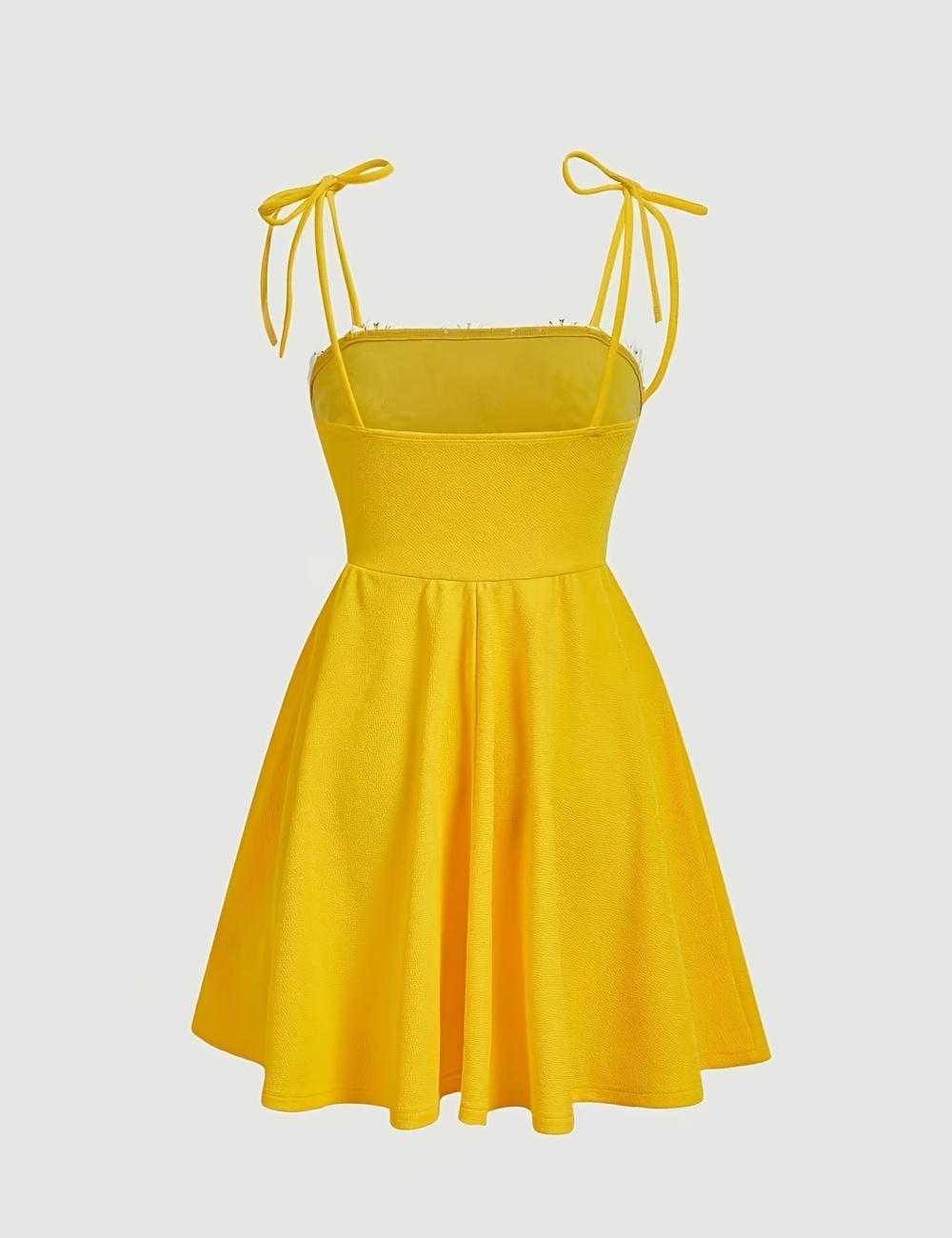 Short elegant romantic A-line dress for women