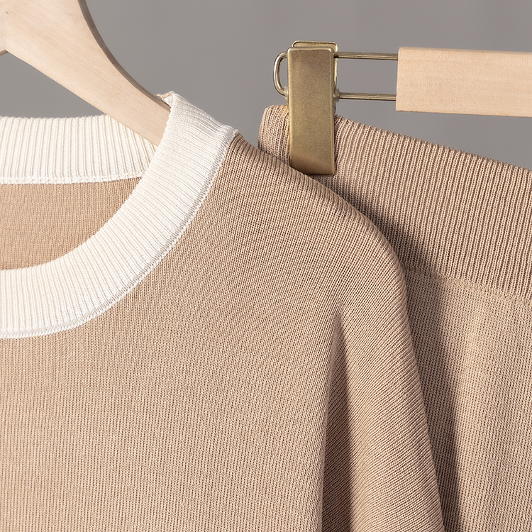 Temperament Korean style pullover sweater a set