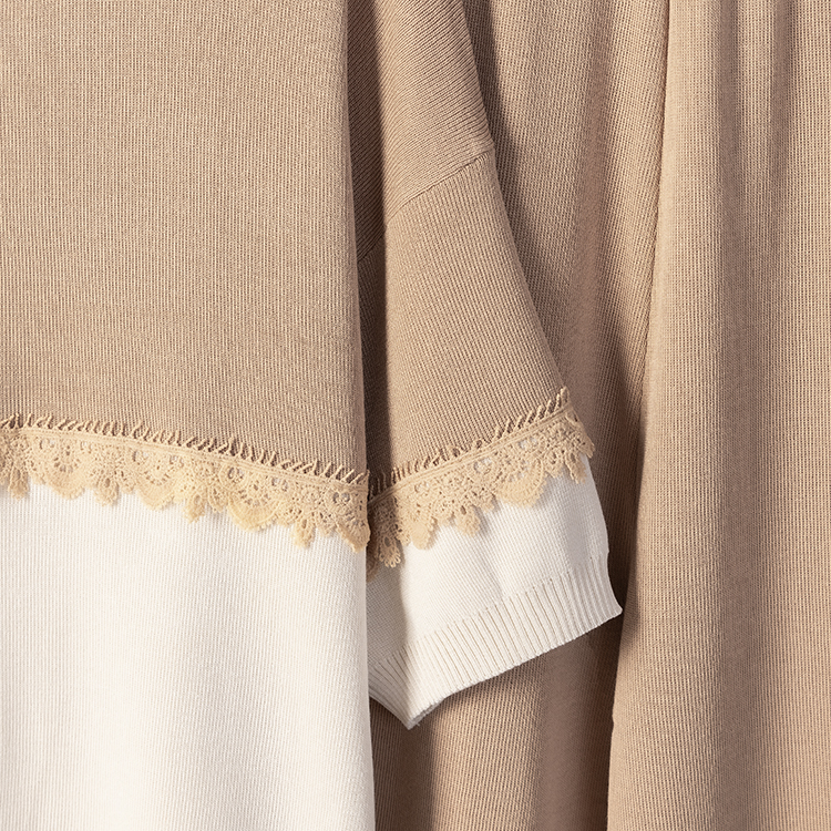 Temperament Korean style pullover sweater a set