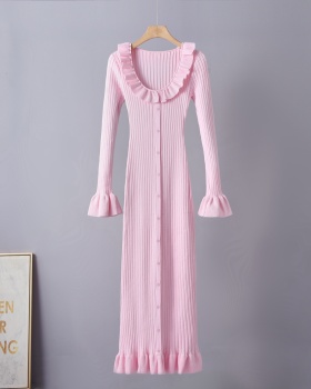 Mermaid fashion trumpet sleeves dress for women