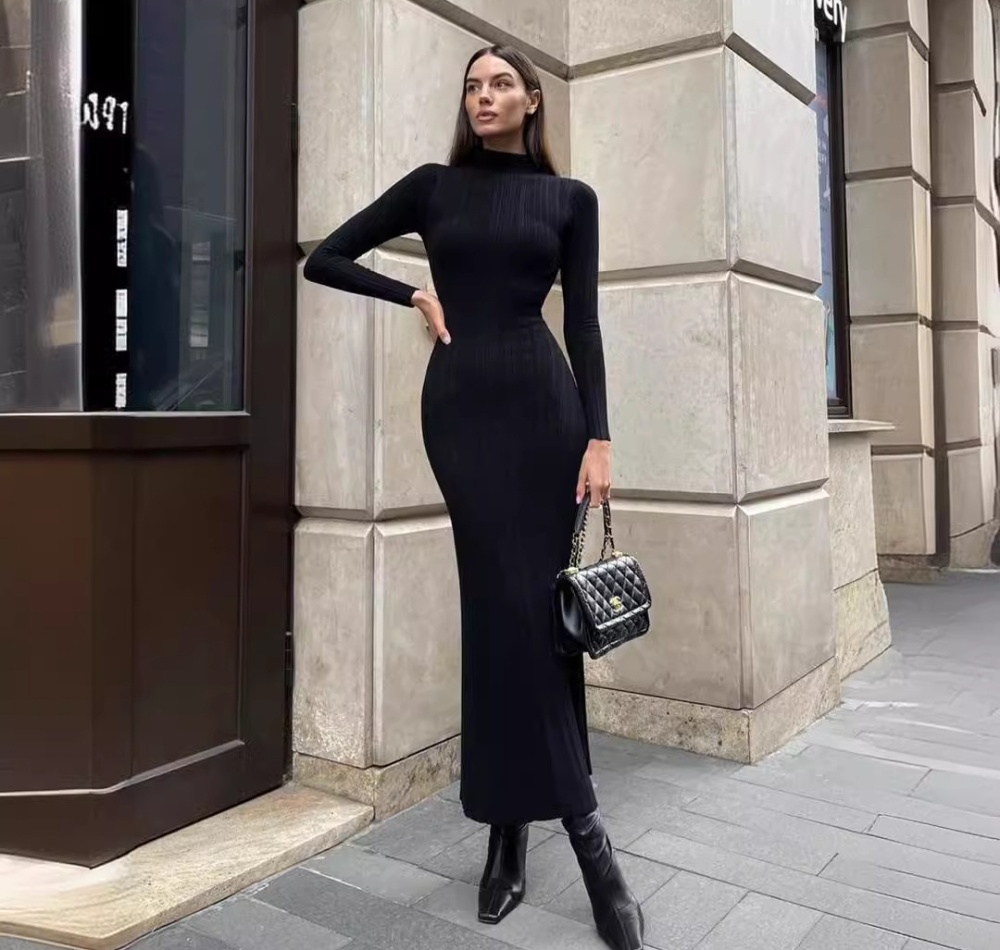European style dress long dress for women