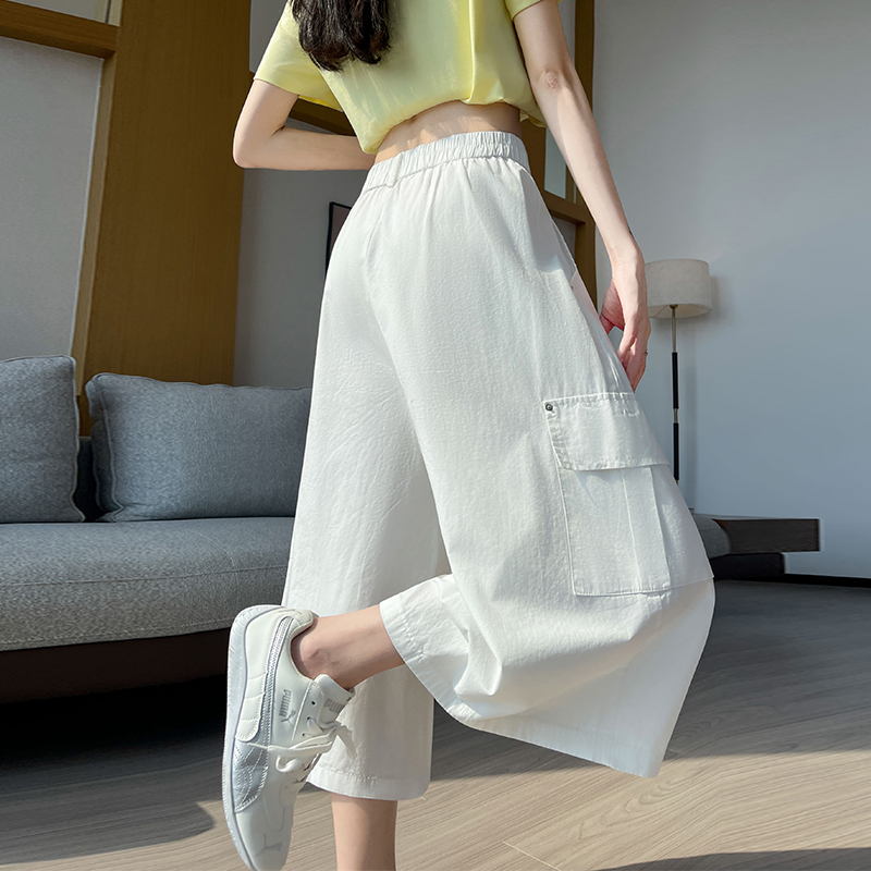 Small fellow casual pants wide leg pants for women