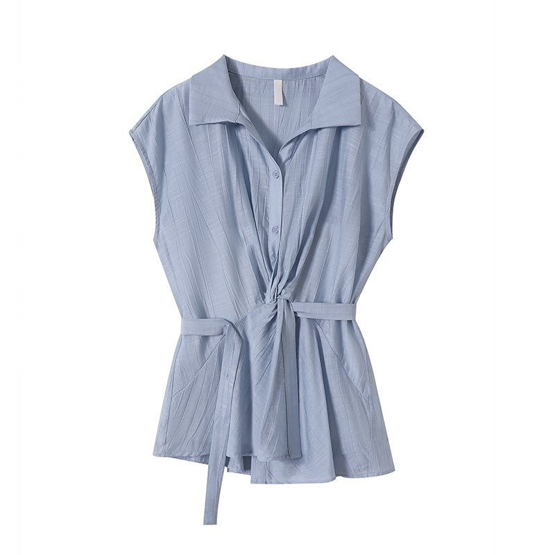 Frenum pure shirt commuting sleeveless tops for women