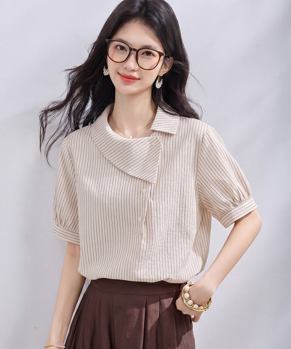 Short sleeve small shirt summer tops for women