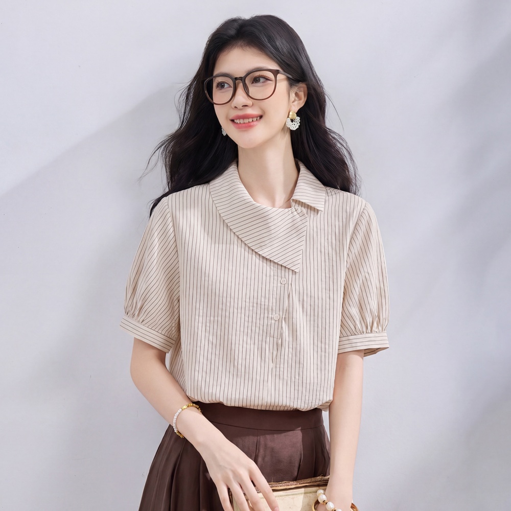 Short sleeve small shirt summer tops for women