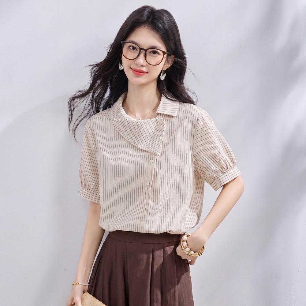 Short sleeve small shirt summer tops for women