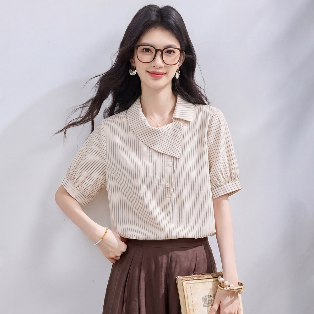 Short sleeve small shirt summer tops for women