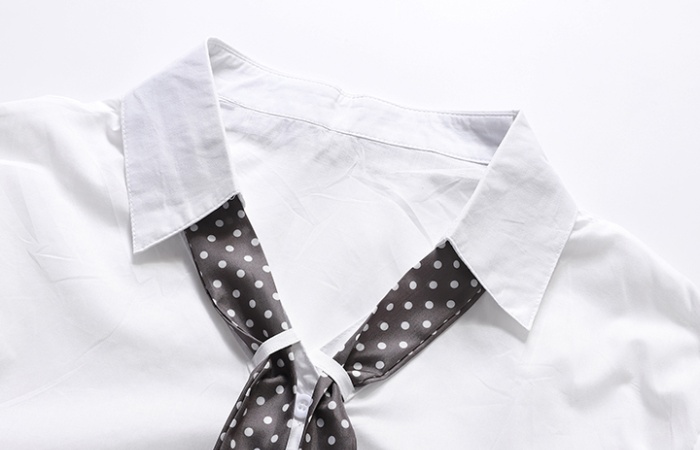 Slim summer scarves loose simple shirt for women