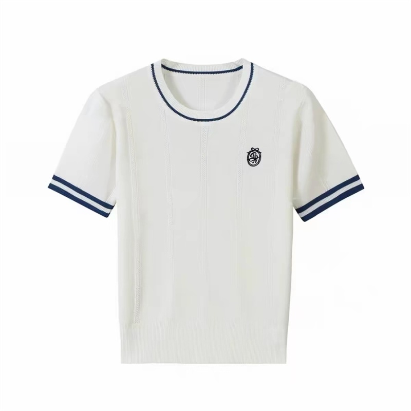 Korean style unique tops summer mixed colors sweater