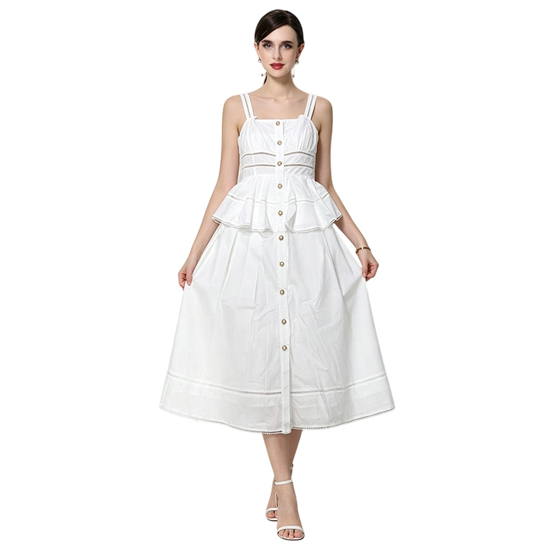 Summer splice fashion lace fresh dress
