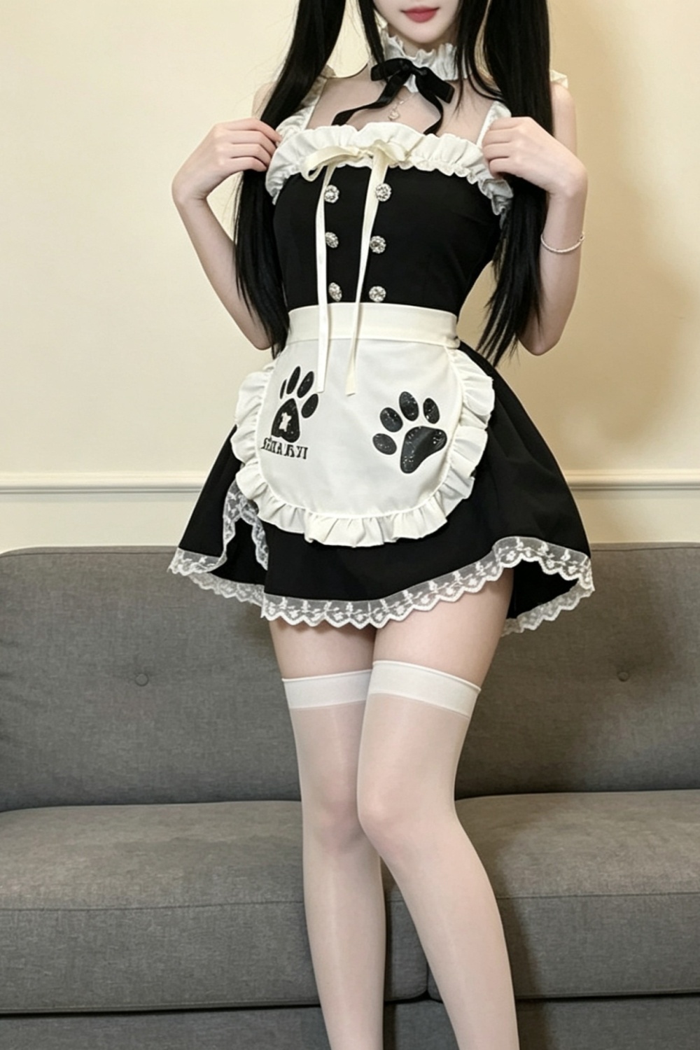 Fashion short dress lovely spicegirl night dress for women