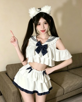 Short skirt 2pcs set for women