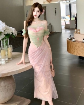 Lady spicegirl formal dress enticement France style dress