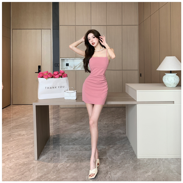 Spring and summer Chinese style dress sexy strap dress for women