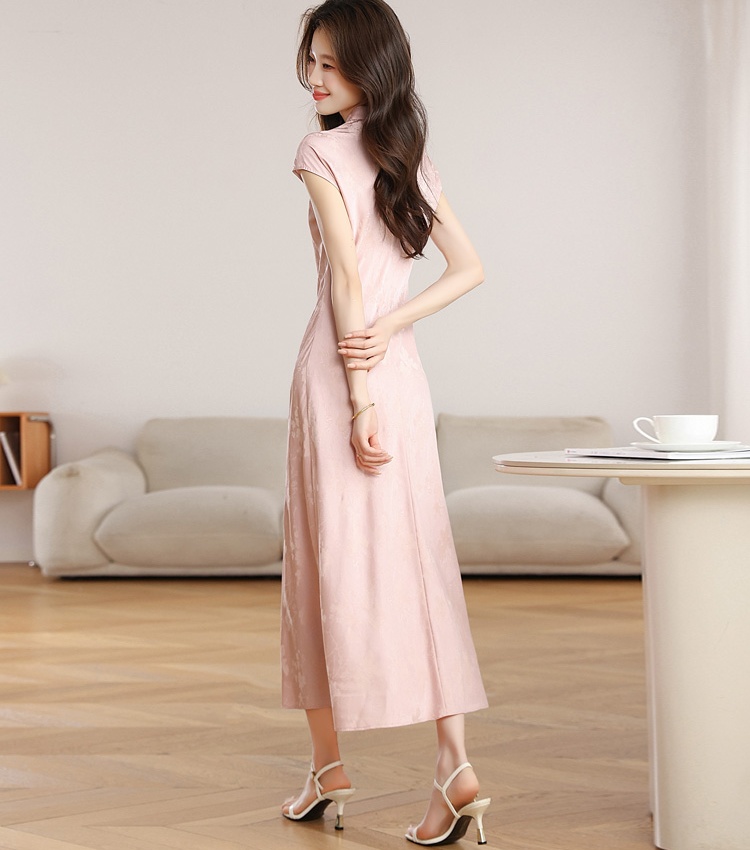 Chinese style dress small cherry cheongsam