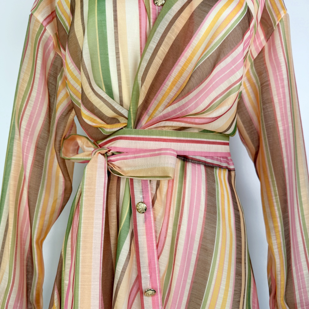 Vacation long dress lantern sleeve dress for women
