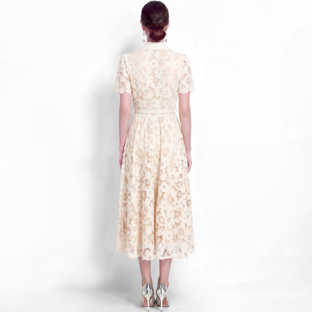 Bow ladies formal dress elegant dress for women