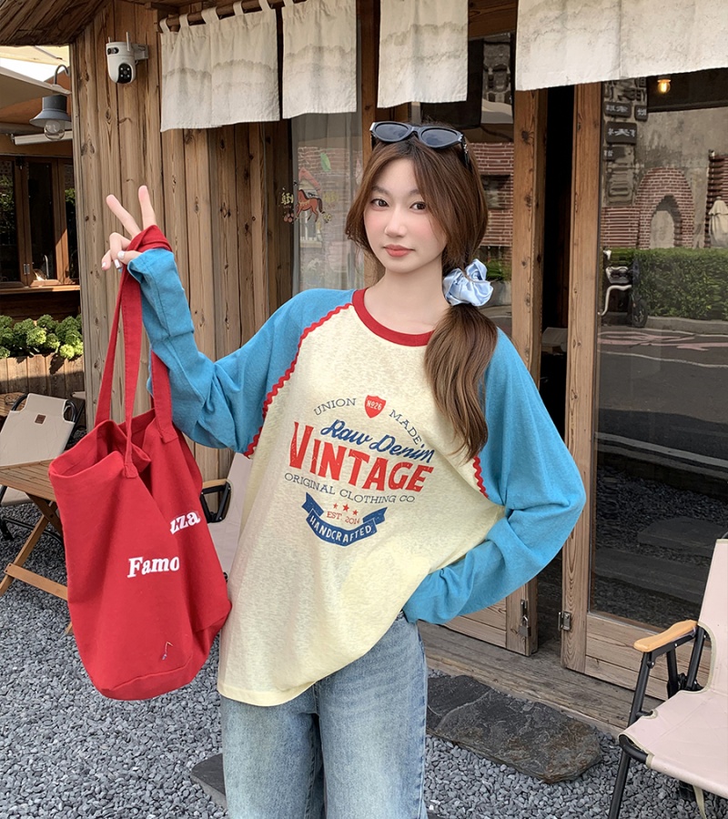 American style breathable tops mixed colors shirts