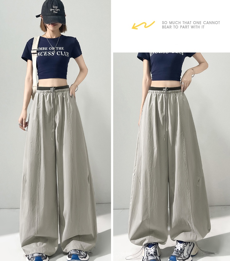 Summer work clothing sweatpants for women