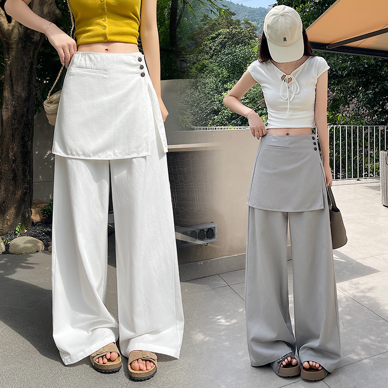 White casual pants suit pants for women
