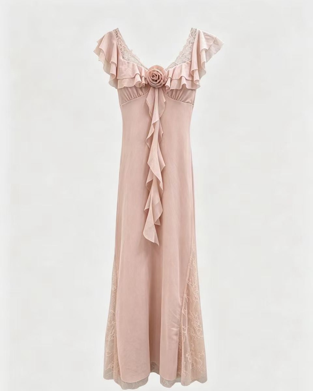 Summer France style long dress sexy mermaid dress for women