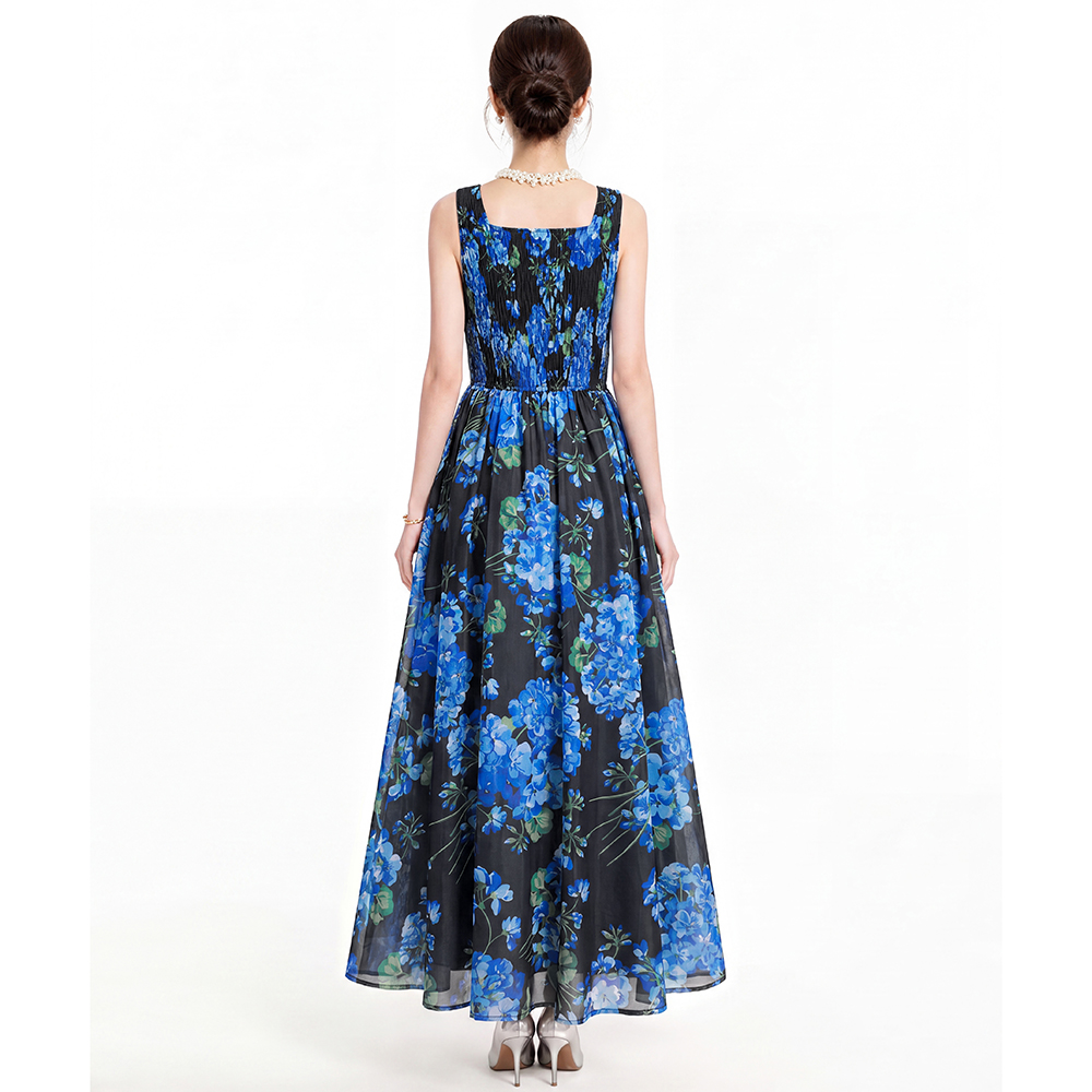 Printing dress 2pcs set