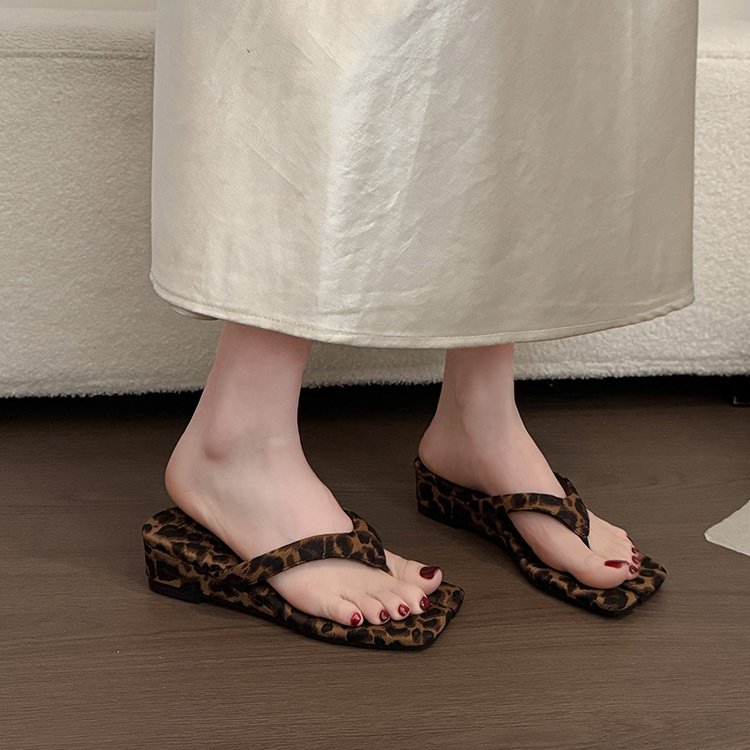 France style lady open toe  slipsole summer slippers