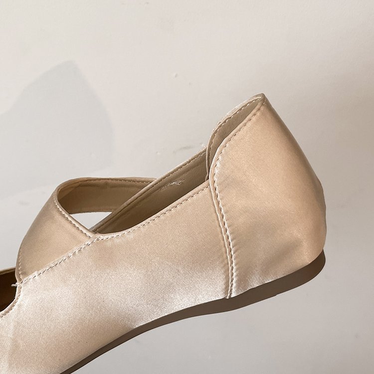 Spring and autumn peas shoes flat shoes for women