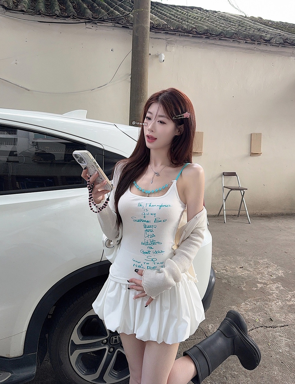 Wrapped chest sling bottoming vest with chest pad slim tops