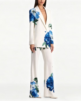 Spring and summer jacket business suit 2pcs set