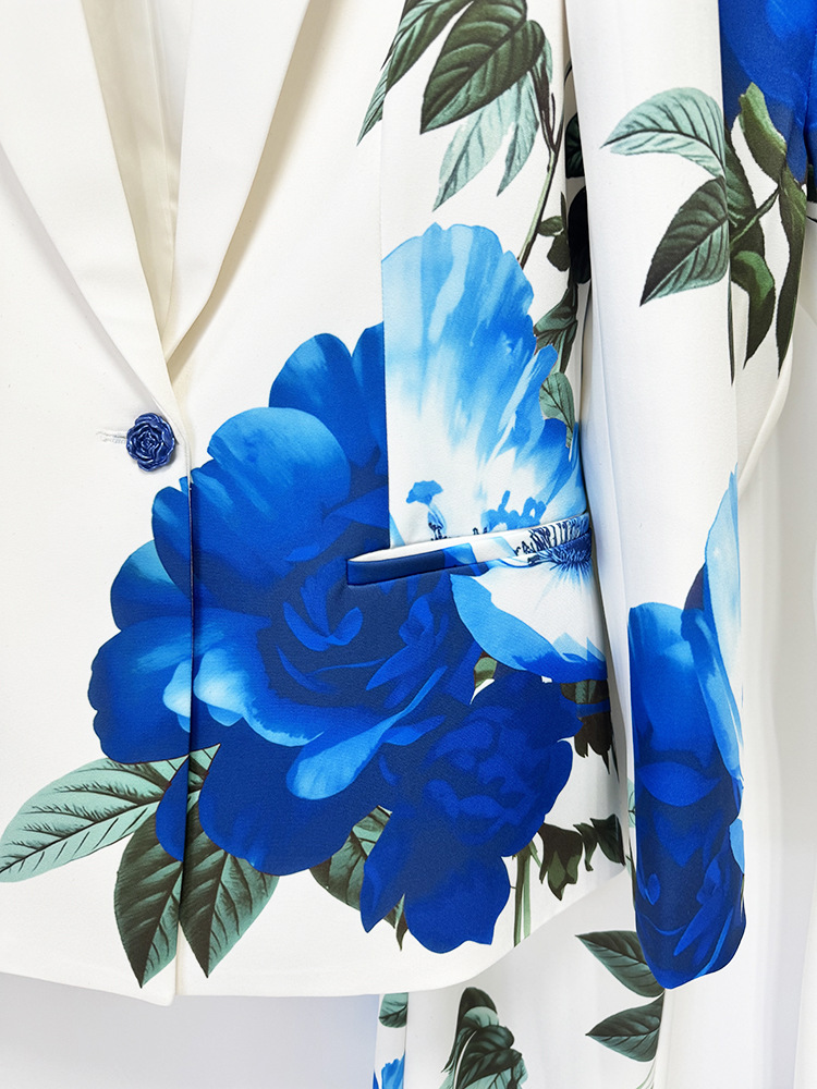 Spring and summer jacket business suit 2pcs set