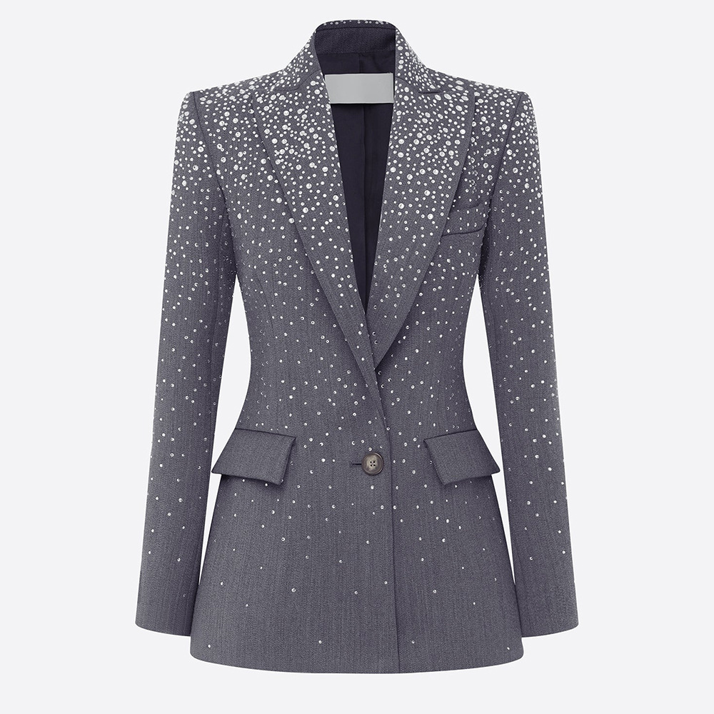 European style business suit ladies jacket 2pcs set